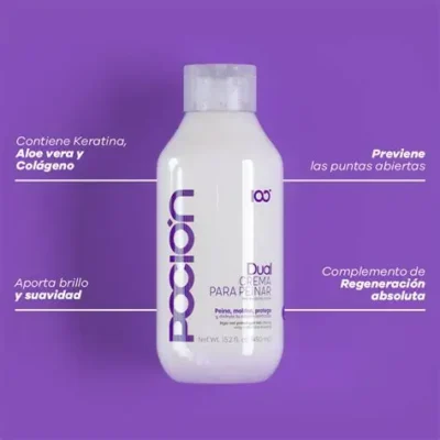CREMA PARA PEINAR DUAL LA POCION 450 ML