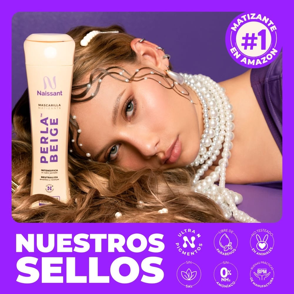 MASCARILLA NAISSANT TONO SOBRE TONO PERLA BEIGE 300 ML - Image 4